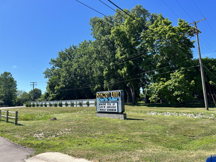 Memory Lane Drive-In Theater - July 9 2022 Photo (newer photo)